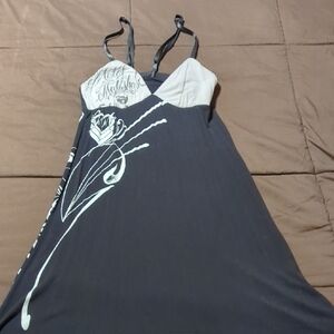 Metal Mulisha Black and White Dress